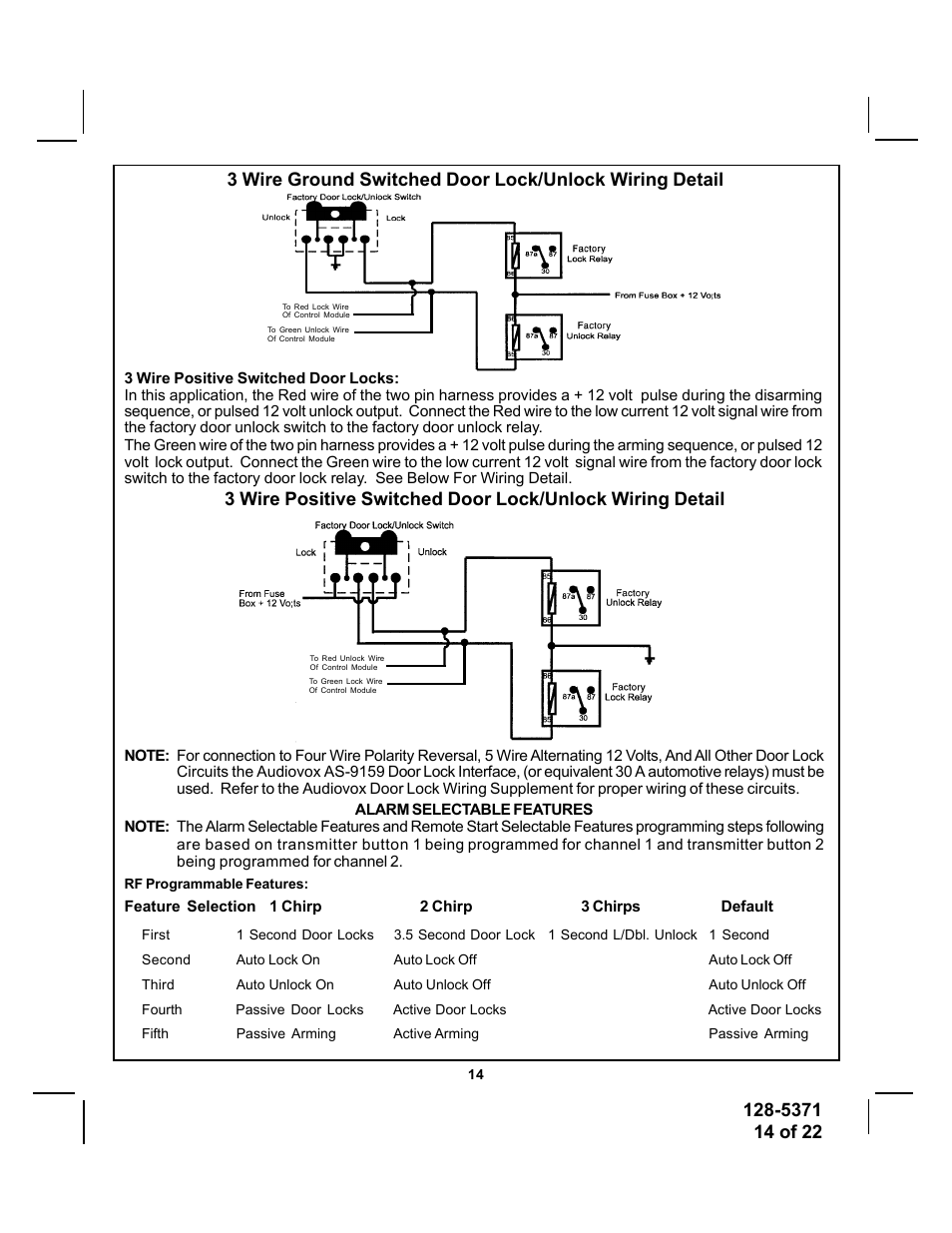 Audiovox PRO-9675FT User Manual | Page 14 / 22