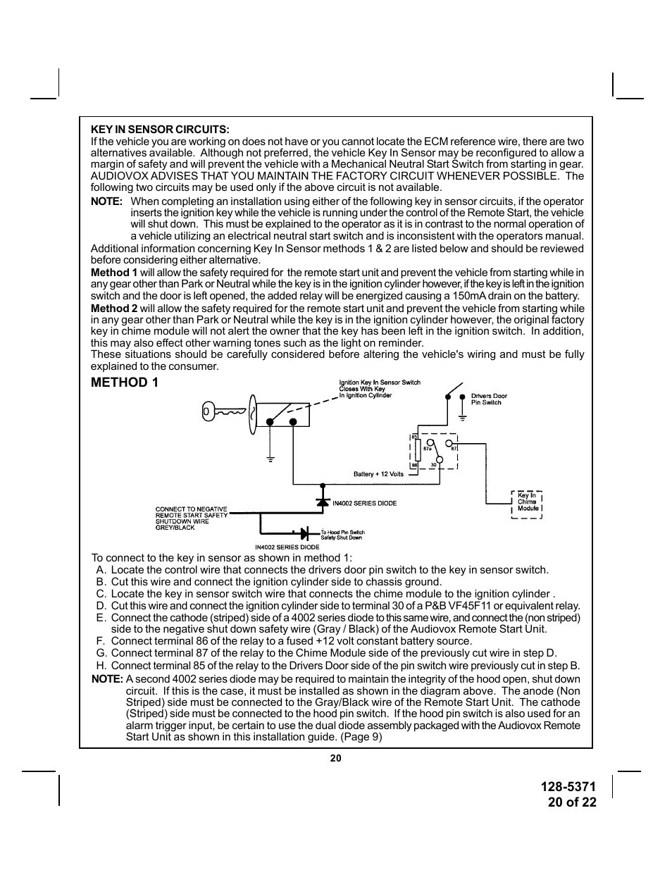 Audiovox PRO-9675FT User Manual | Page 20 / 22