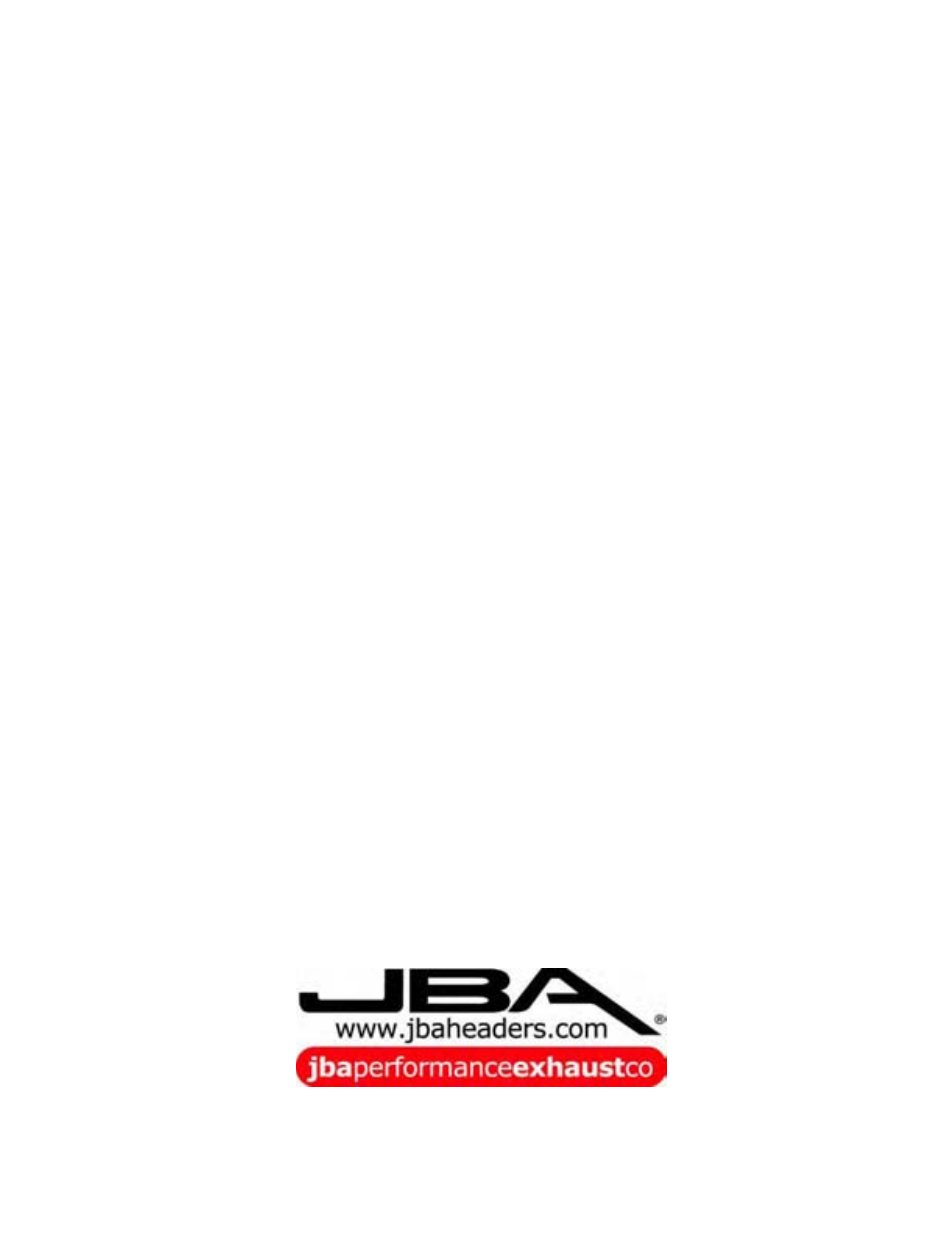 PerTronix JBA Exhaust 6608S User Manual | Page 8 / 8