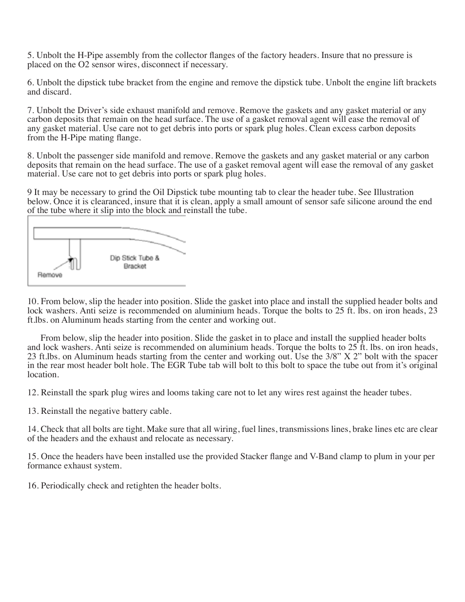 PerTronix JBA Exhaust 6641S User Manual | Page 3 / 5