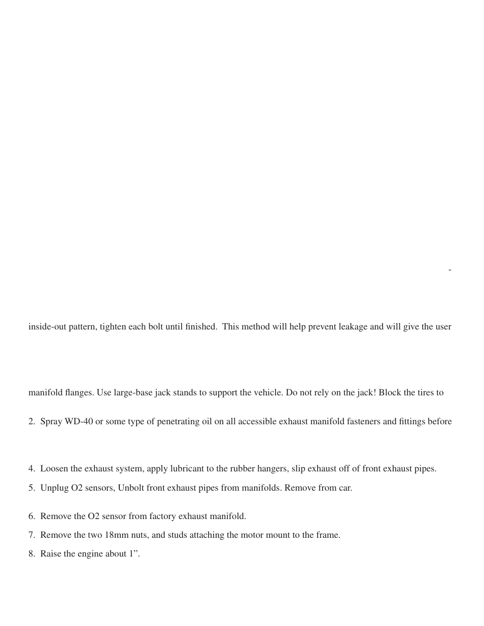 PerTronix JBA Exhaust 6965S User Manual | Page 2 / 4