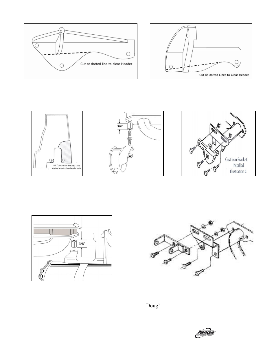 PerTronix Dougs Headers D306 User Manual | Page 4 / 4