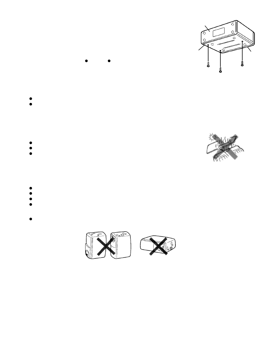 Before installing the unit, Installation and wiring precautions, Transport lock screws | Additional 10-disc magazines | Audiovox ACC-56 User Manual | Page 4 / 20