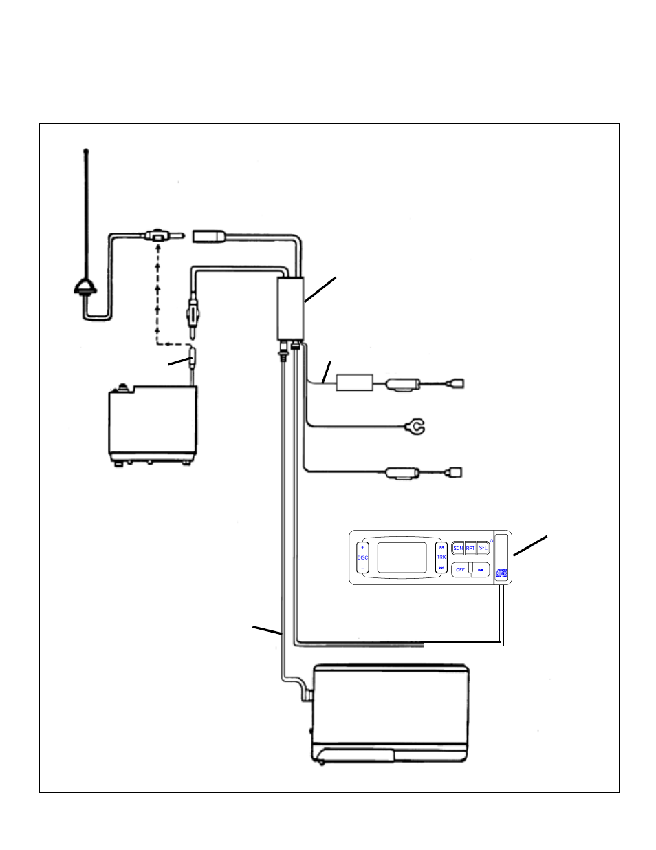 Overall wiring view | Audiovox ACC-56 User Manual | Page 9 / 20