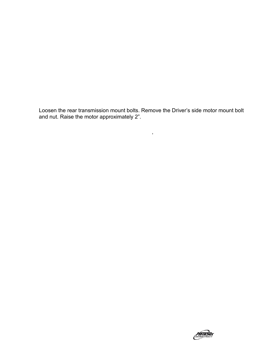 Installation | PerTronix Dougs Headers D318 User Manual | Page 2 / 4