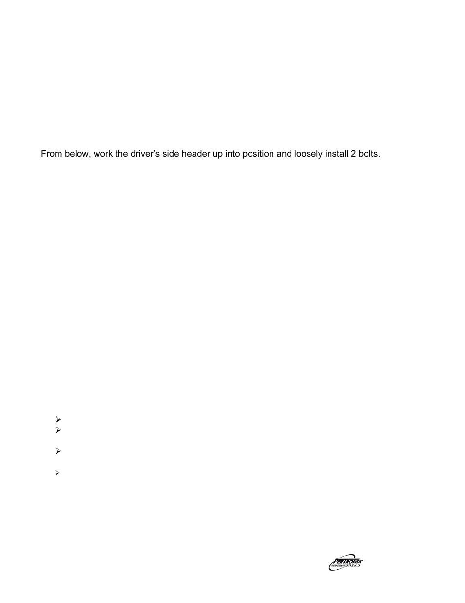 PerTronix Dougs Headers D326 User Manual | Page 2 / 3