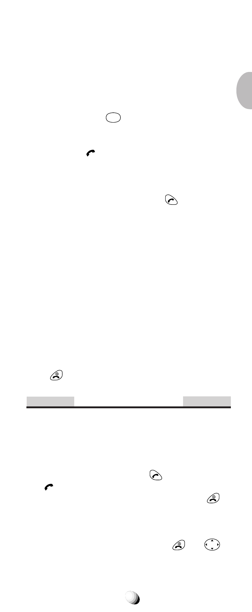 Receiving calls, One-touch emergency call, Emergency call mode | Any key answering | Audiovox CDM-9150X User Manual | Page 27 / 107