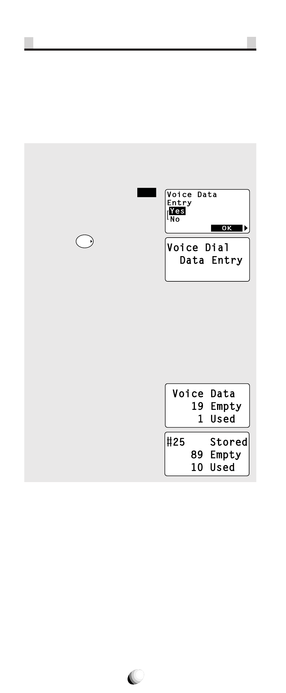 Voice activated dialing (vad), Voice registration | Audiovox CDM-9150X User Manual | Page 52 / 107