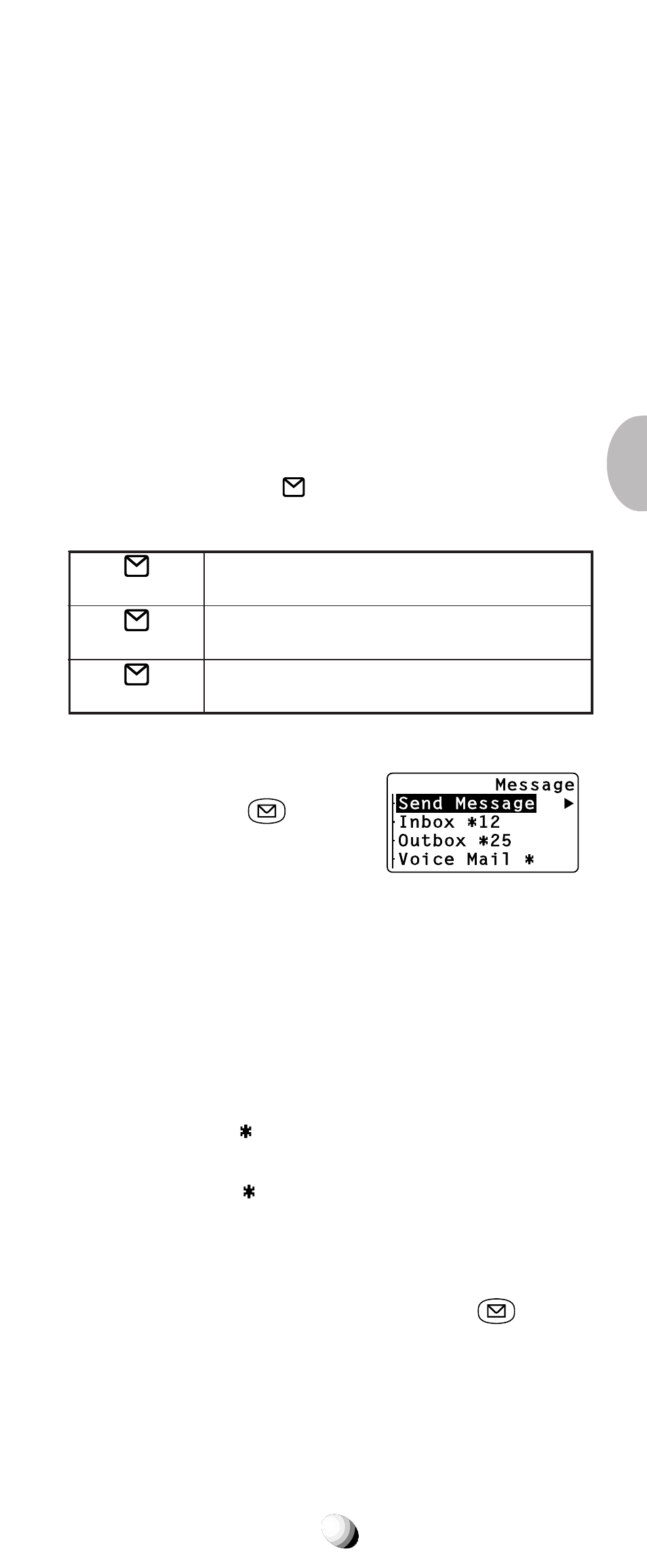Messaging features | Audiovox CDM-9150X User Manual | Page 57 / 107
