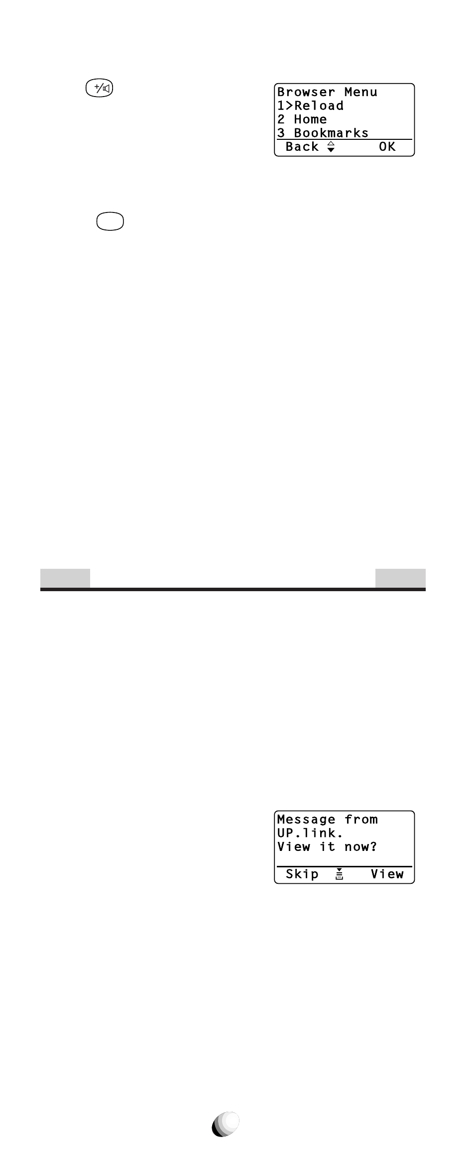 E-mailing with browser, Browser menu | Audiovox CDM-9150X User Manual | Page 66 / 107