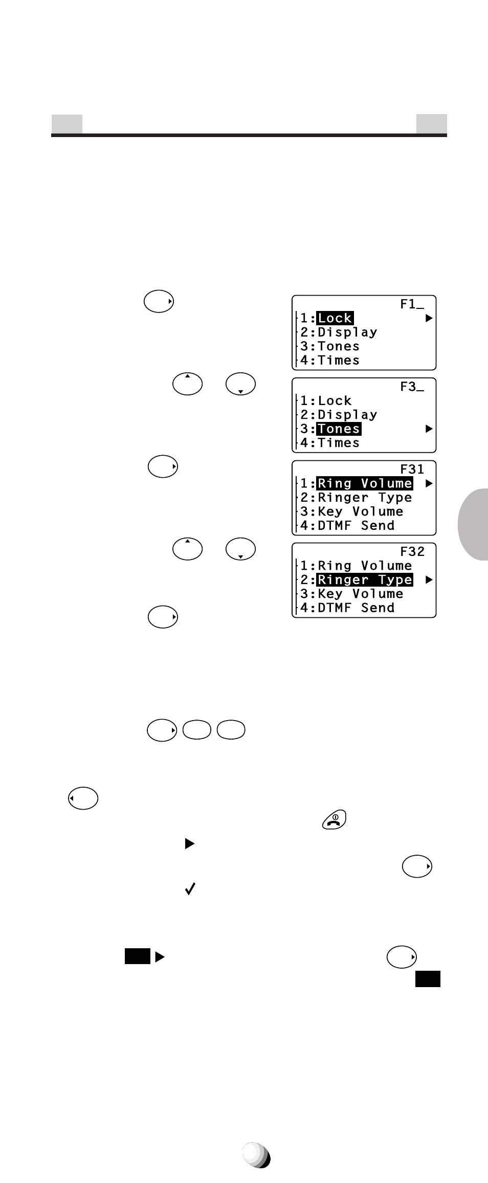 Function menu, By scrolling, By shortcut | Audiovox CDM-9150X User Manual | Page 69 / 107