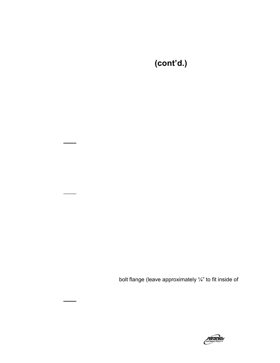 Disassembly (cont’d.), Assembly | PerTronix Dougs Headers D3325 User Manual | Page 2 / 3