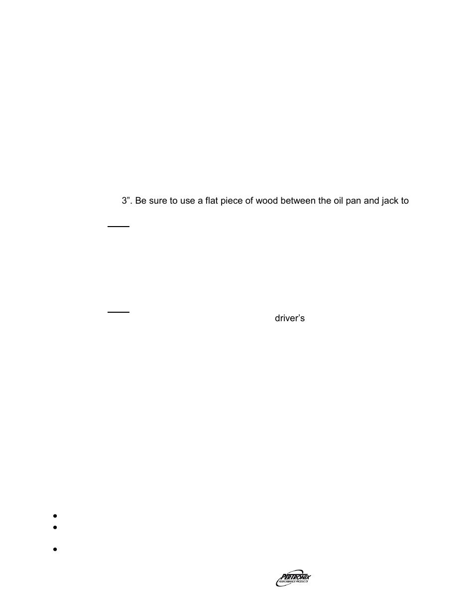 Installation, Important check list | PerTronix Dougs Headers D3346 User Manual | Page 2 / 3