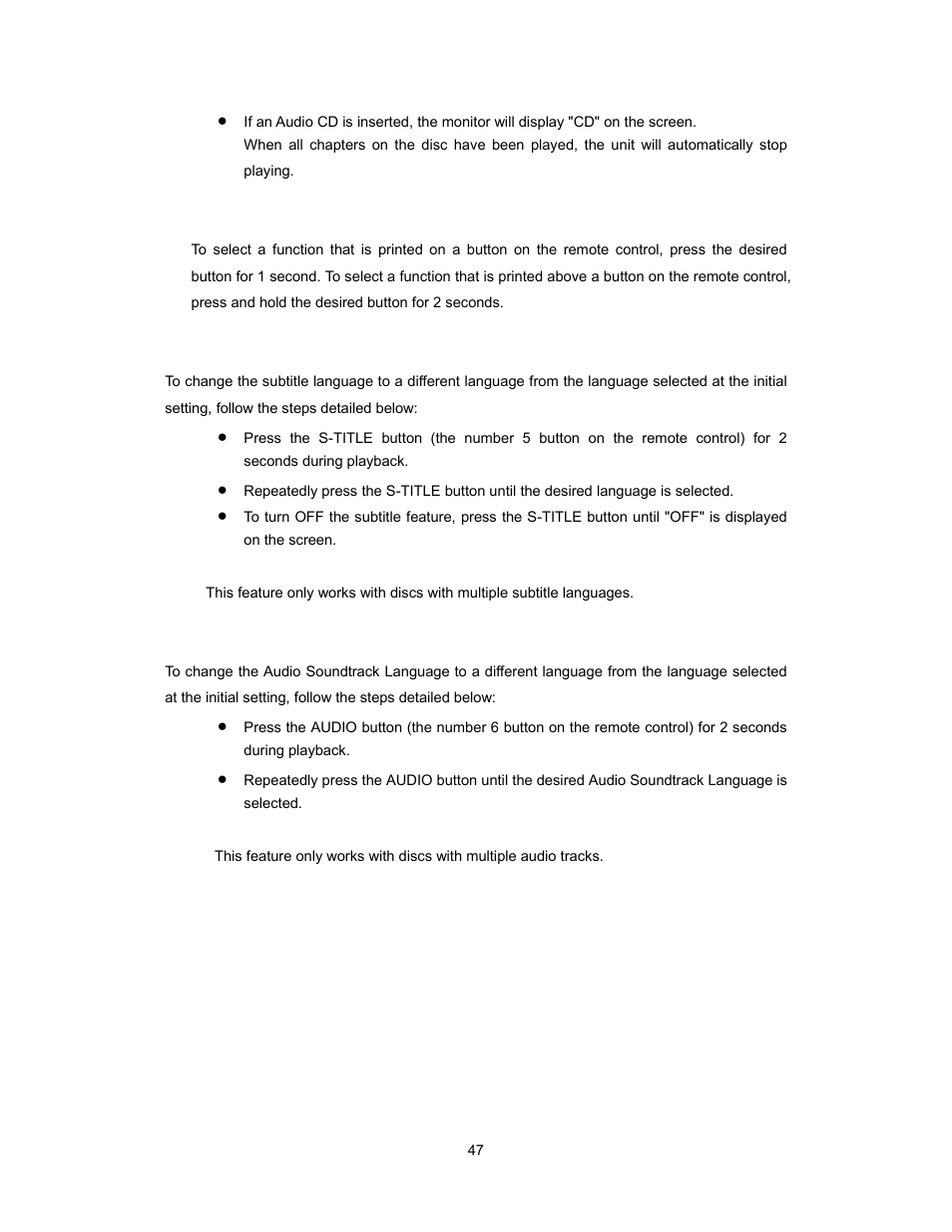 Audiovox PAV2000DTV User Manual | Page 48 / 58