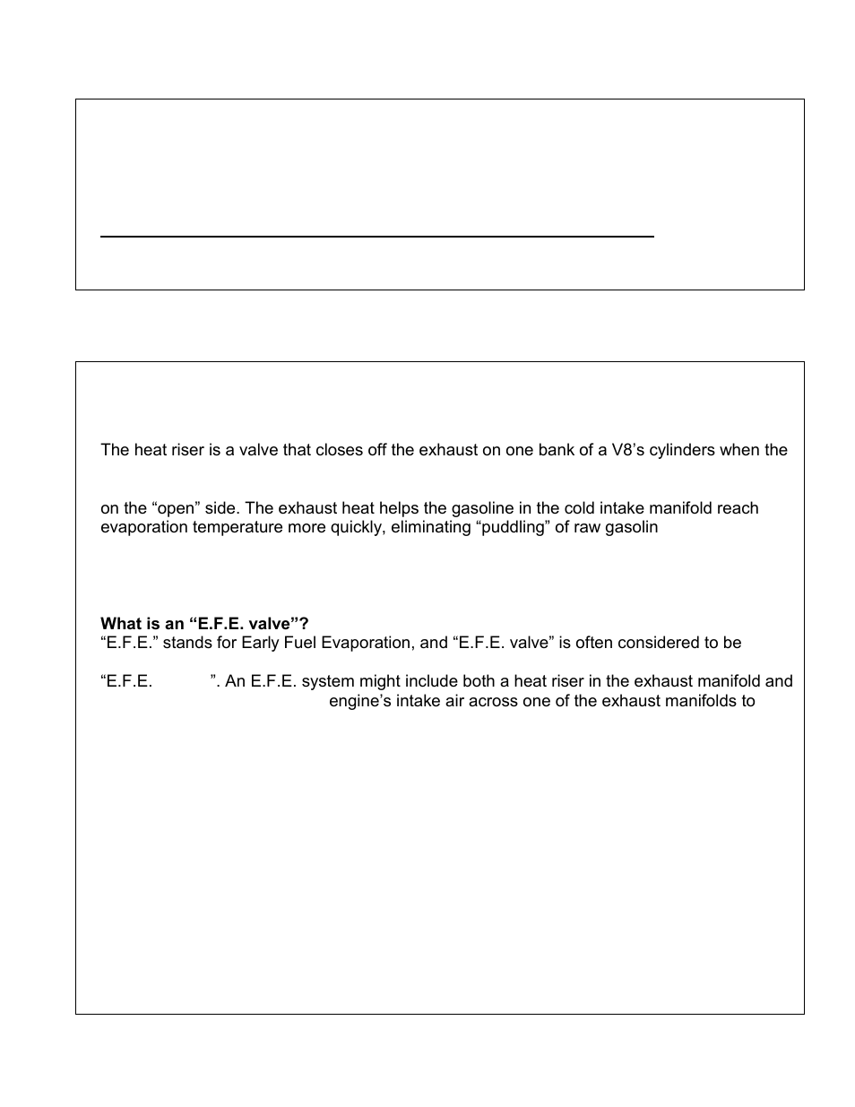 Air injection loom information, Heat riser information | PerTronix Dougs Headers D3385Y-1 User Manual | Page 7 / 7