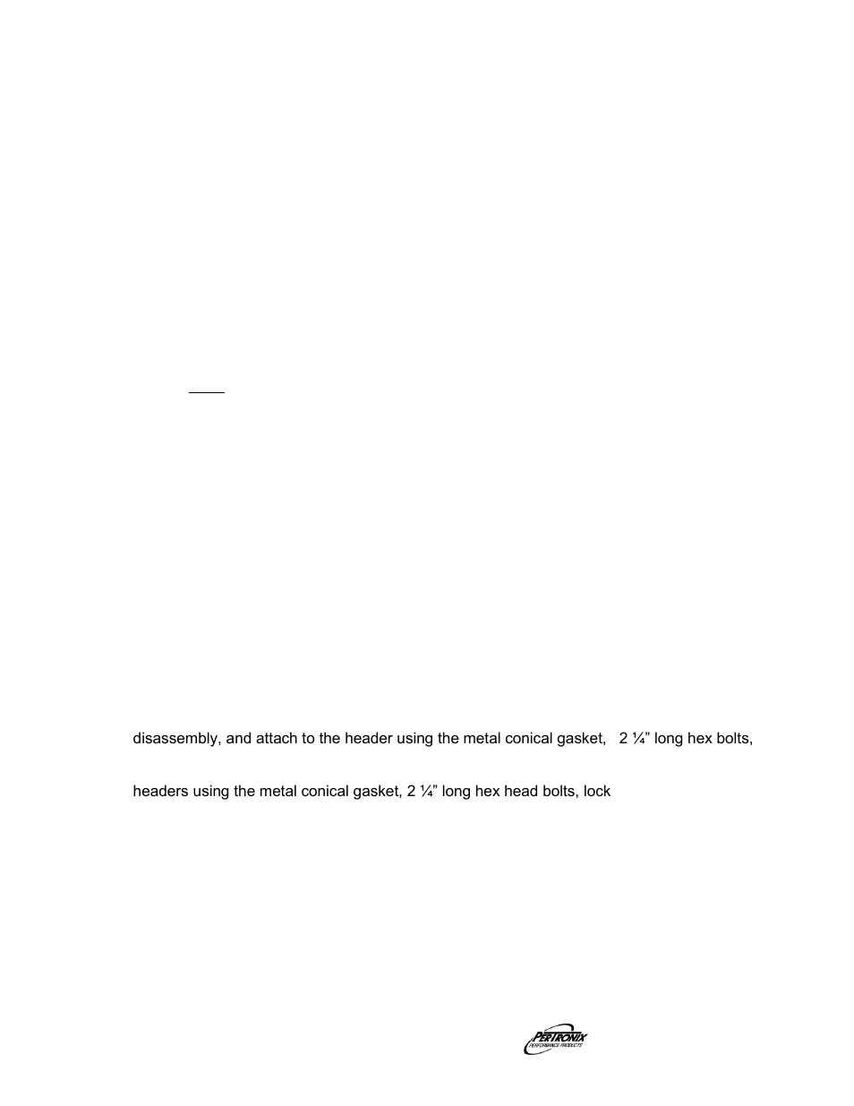 Assembly | PerTronix Dougs Headers D3398-SP User Manual | Page 2 / 3