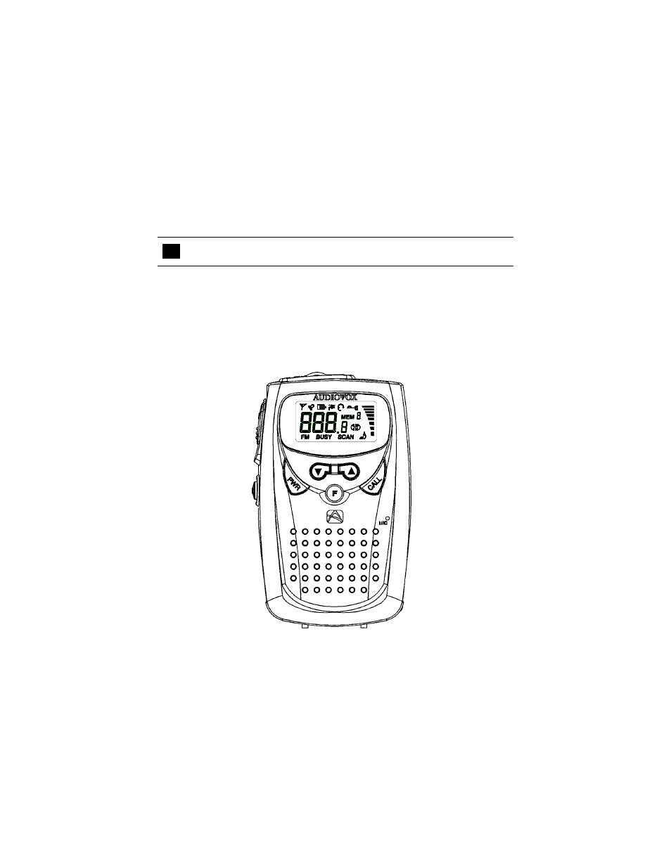 Audiovox FR-560FM User Manual | Page 3 / 17