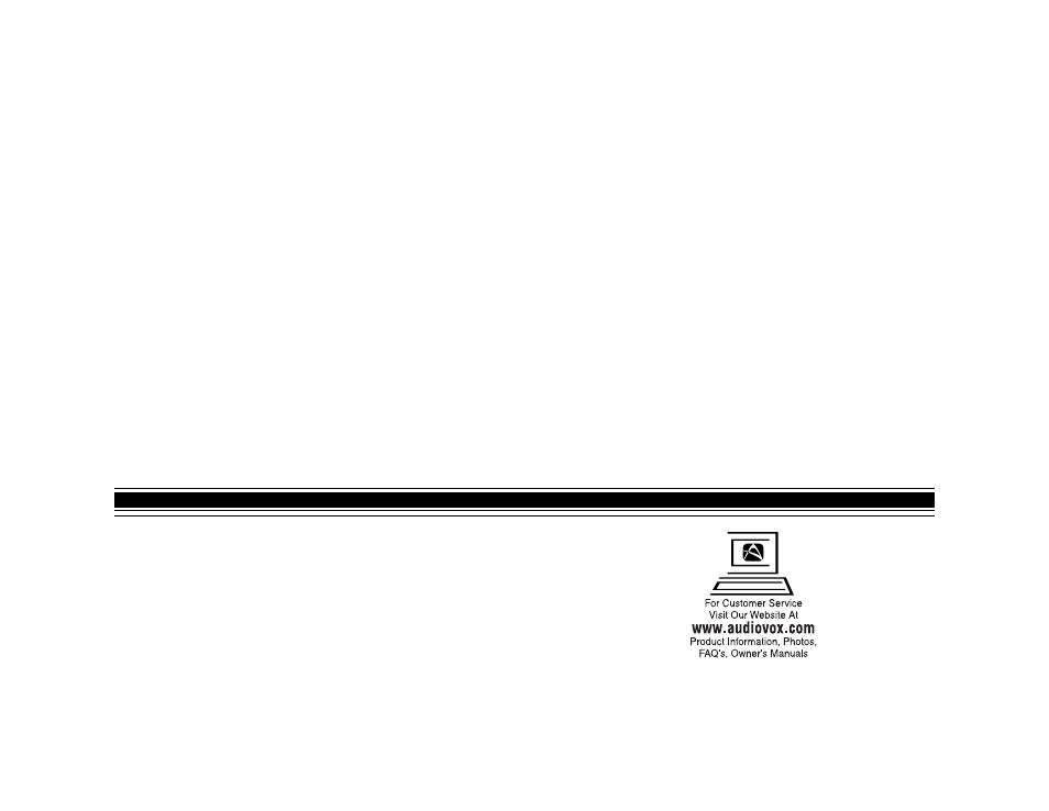 Audiovox AMP-602 User Manual | Page 12 / 12