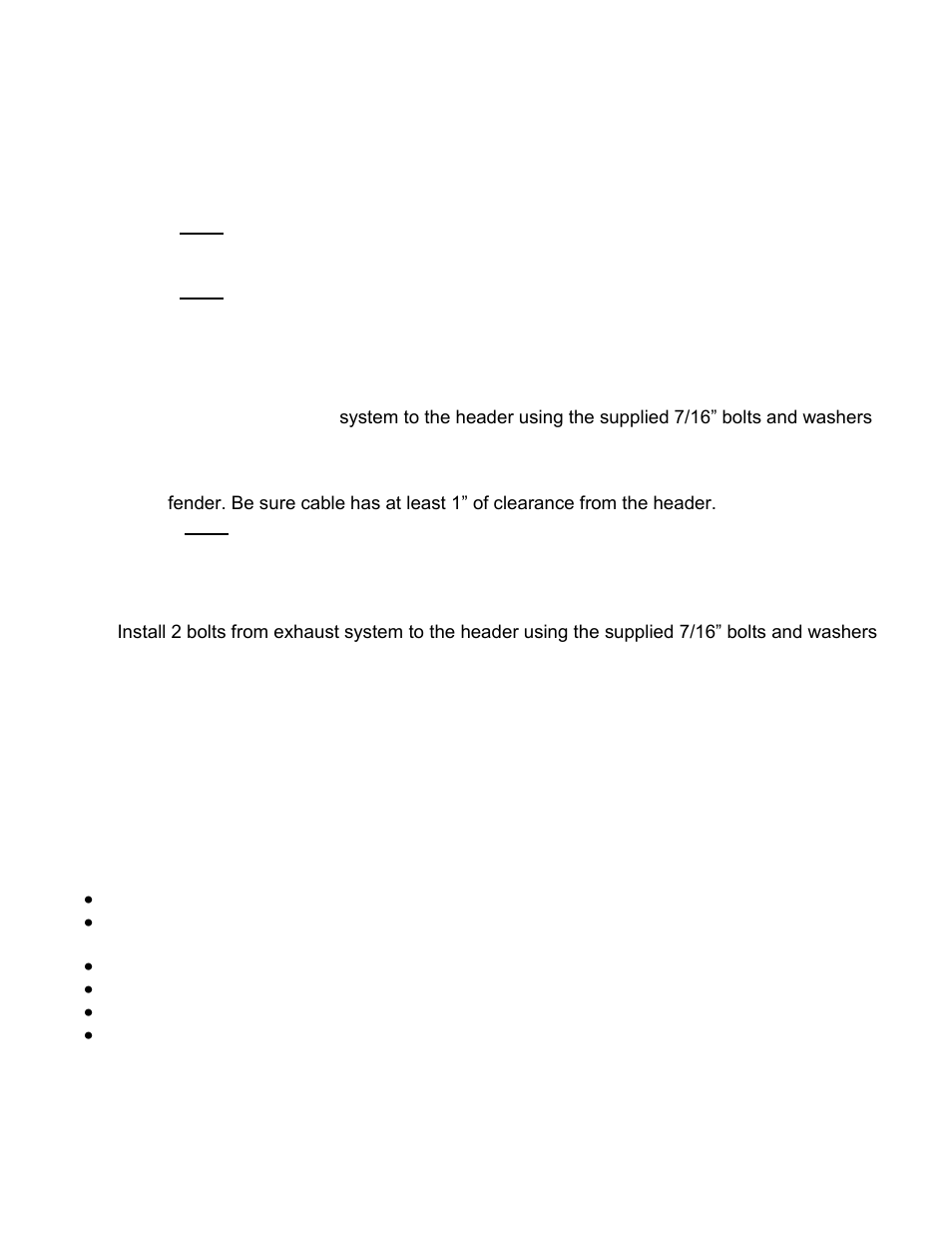 Assembly, Important check list | PerTronix Dougs Headers D6677 User Manual | Page 2 / 3
