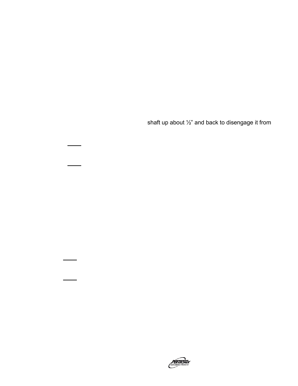 Disassembly / assembly | PerTronix Dougs Headers D6683 User Manual | Page 2 / 3