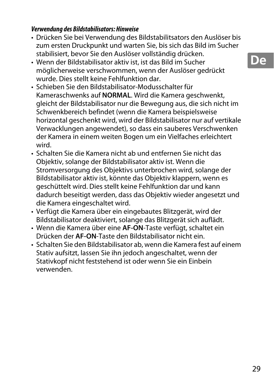 Nikon 18-300mm-f-35-56G-ED-VR-AF-S-DX-Nikkor User Manual | Page 29 / 200
