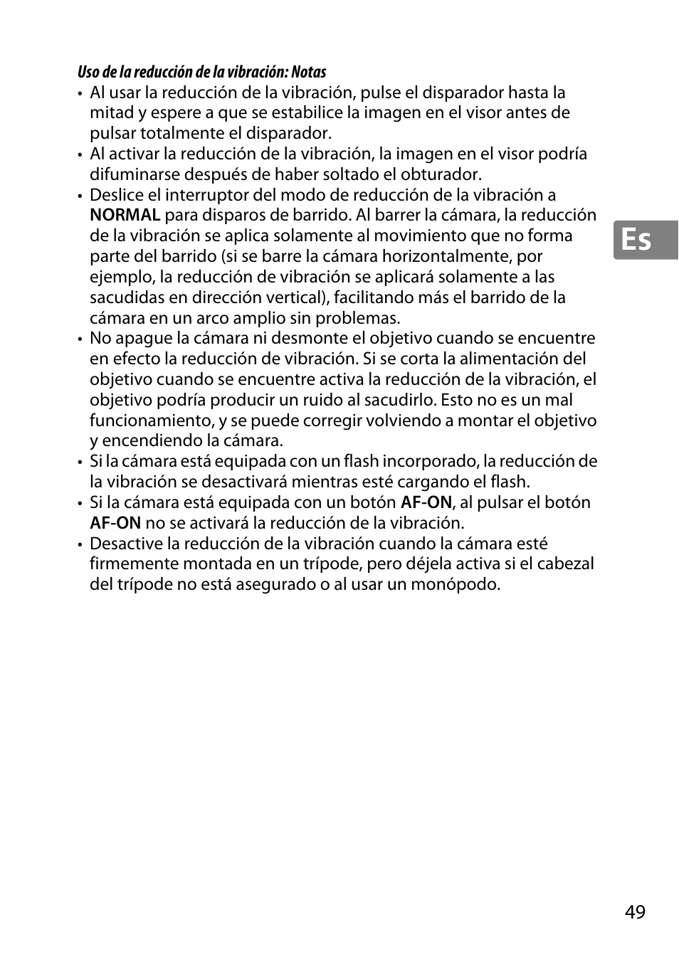 Nikon 18-300mm-f-35-56G-ED-VR-AF-S-DX-Nikkor User Manual | Page 49 / 200
