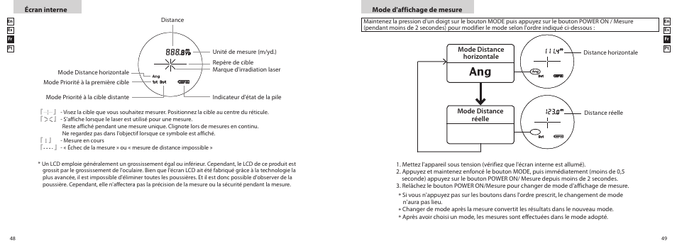Nikon PROSTAFF User Manual | Page 25 / 41