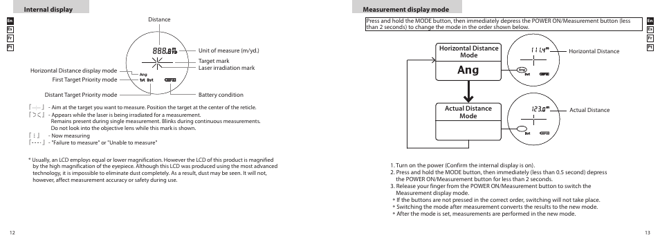 Nikon PROSTAFF User Manual | Page 7 / 41