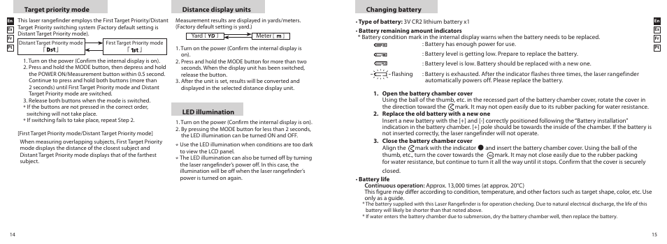 Nikon PROSTAFF User Manual | Page 8 / 41