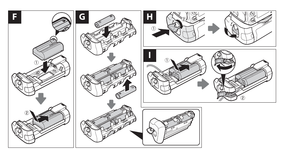 Fg i h | Nikon MB-D14 User Manual | Page 4 / 156