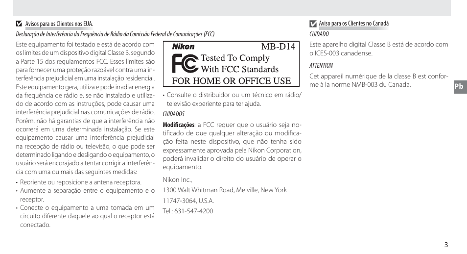 Nikon MB-D14 User Manual | Page 49 / 156