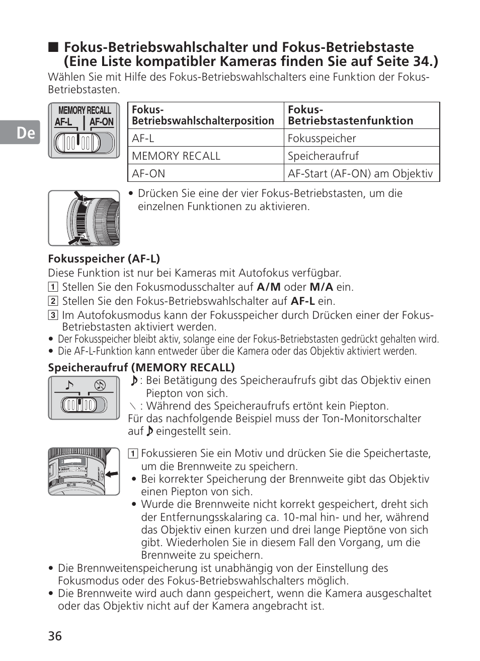 Jp en de fr es se ru nl it ck ch kr | Nikon 200mm-f-2G-ED-AF-S-VR-II-Nikkor User Manual | Page 36 / 228