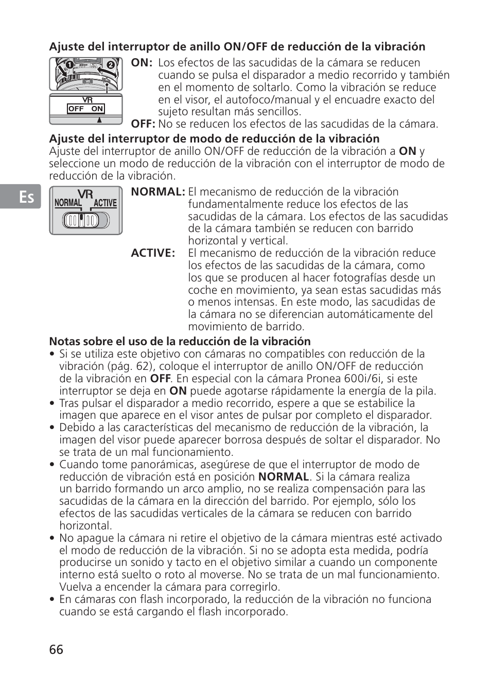 Jp en de fr es se ru nl it ck ch kr | Nikon 200mm-f-2G-ED-AF-S-VR-II-Nikkor User Manual | Page 66 / 228