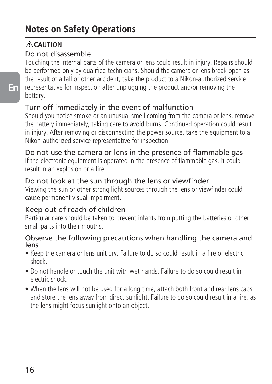 Nikon 105mm-f-28G-IF-ED-AF-S-VR-Micro-Nikkor User Manual | Page 16 / 88