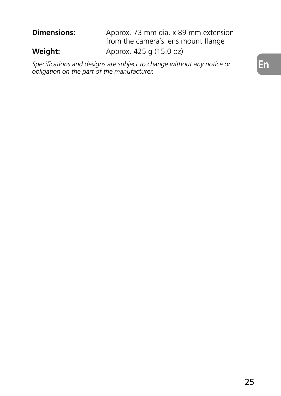 Nikon 60mm-f-28G-AF-S-Micro-Nikkor User Manual | Page 25 / 154