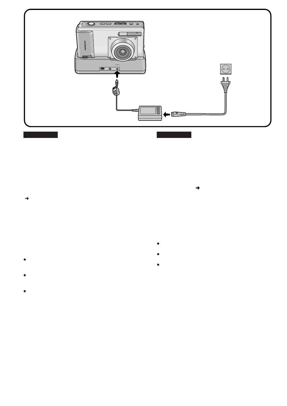 Anschließen des netzadapters (sonderzubehör), Connecting the ac adaptor (optional) | Nikon COOLPIX-600 User Manual | Page 26 / 120