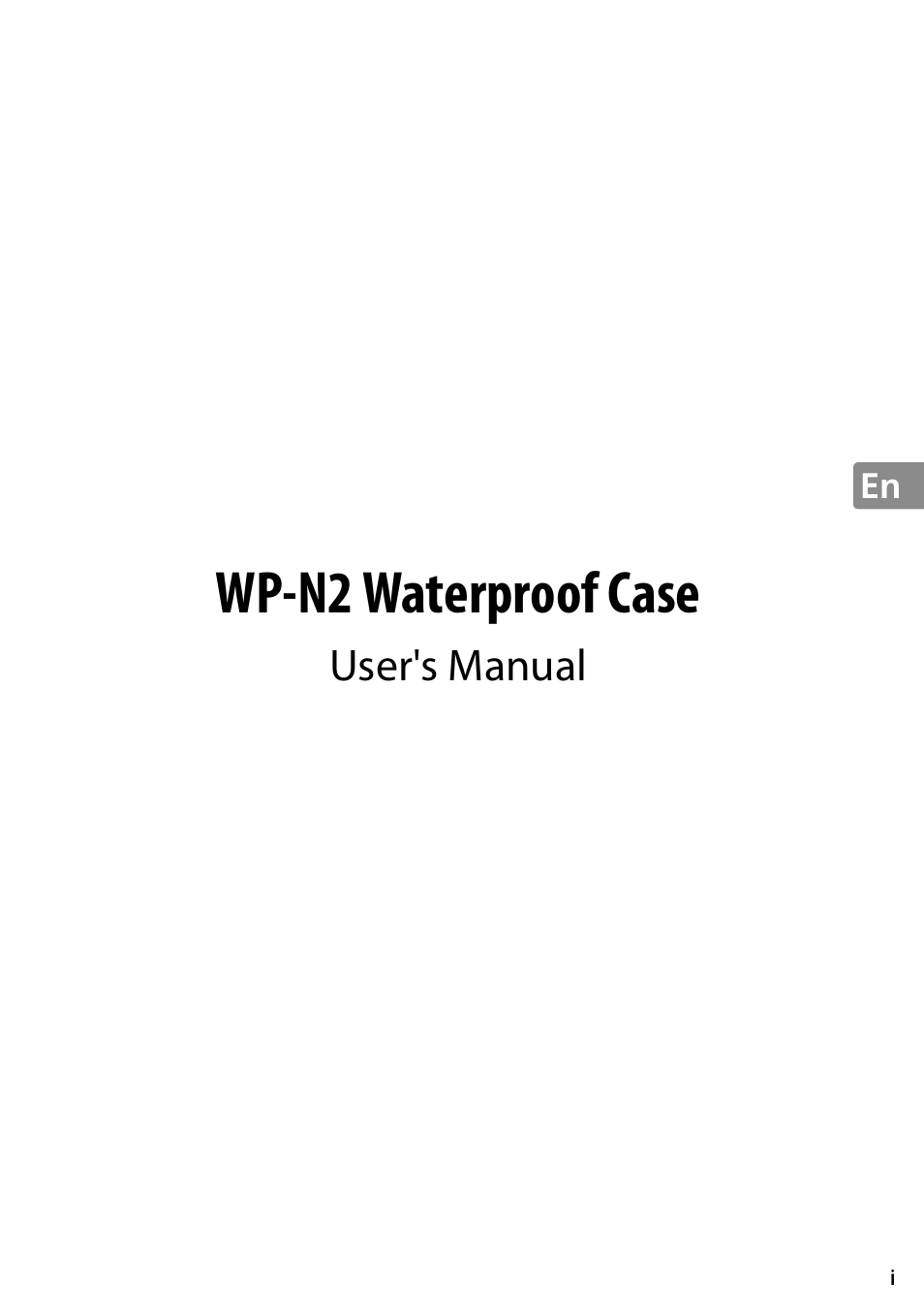 Wp-n2 waterproof case, User's manual | Nikon WP-N2 User Manual | Page 33 / 260