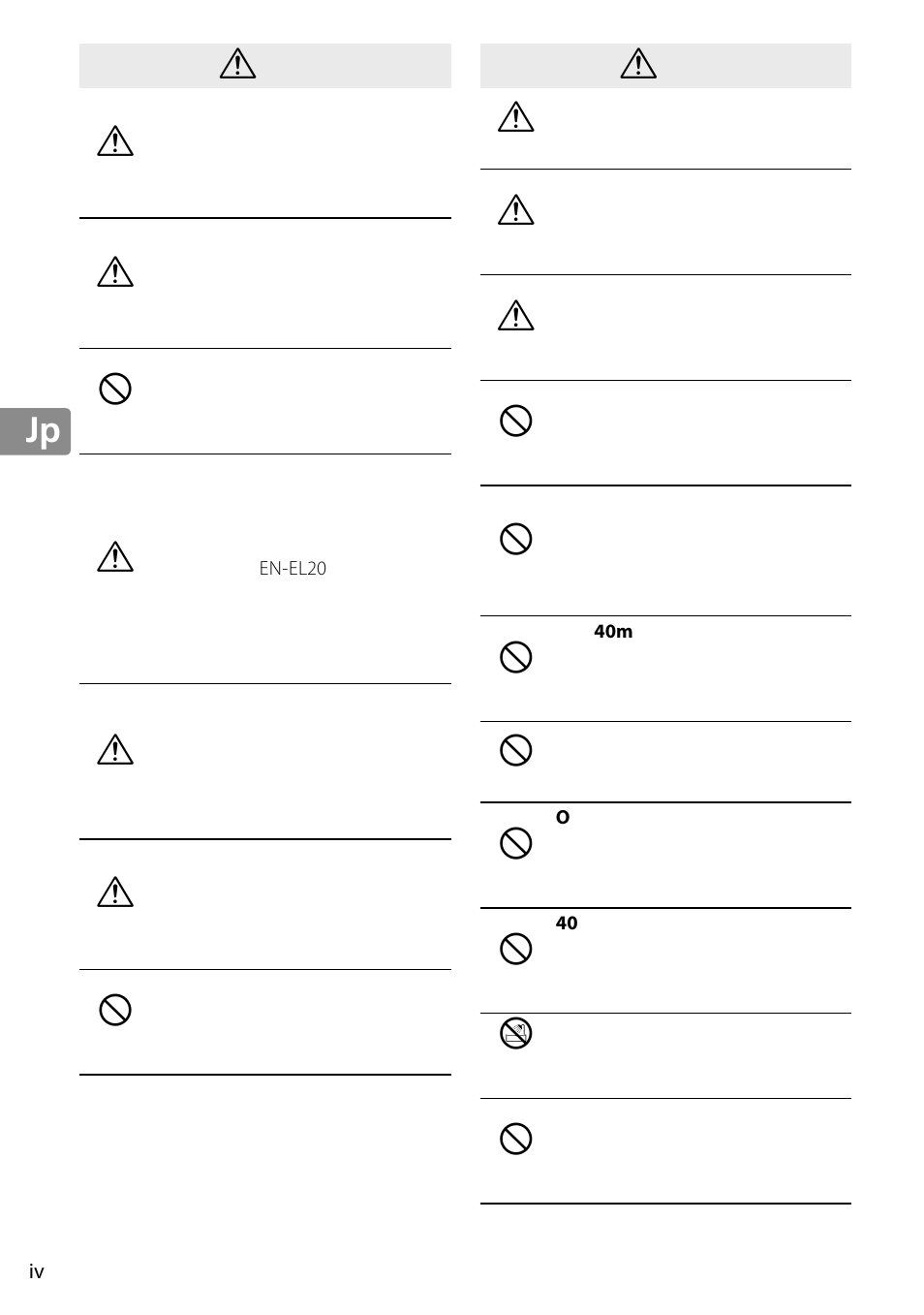 Nikon WP-N2 User Manual | Page 6 / 260