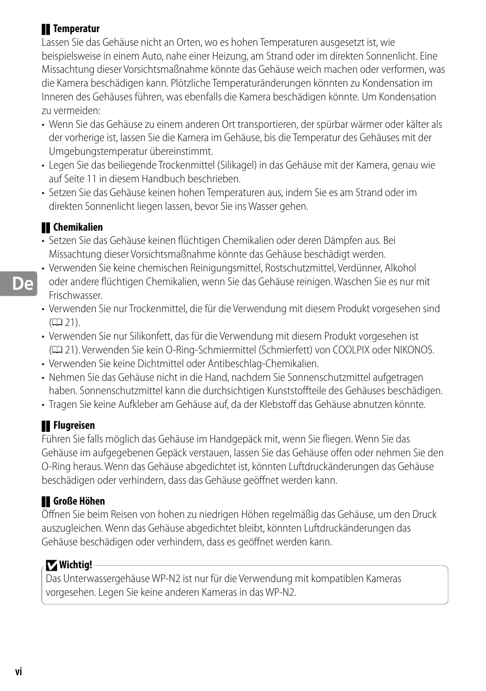 Nikon WP-N2 User Manual | Page 66 / 260