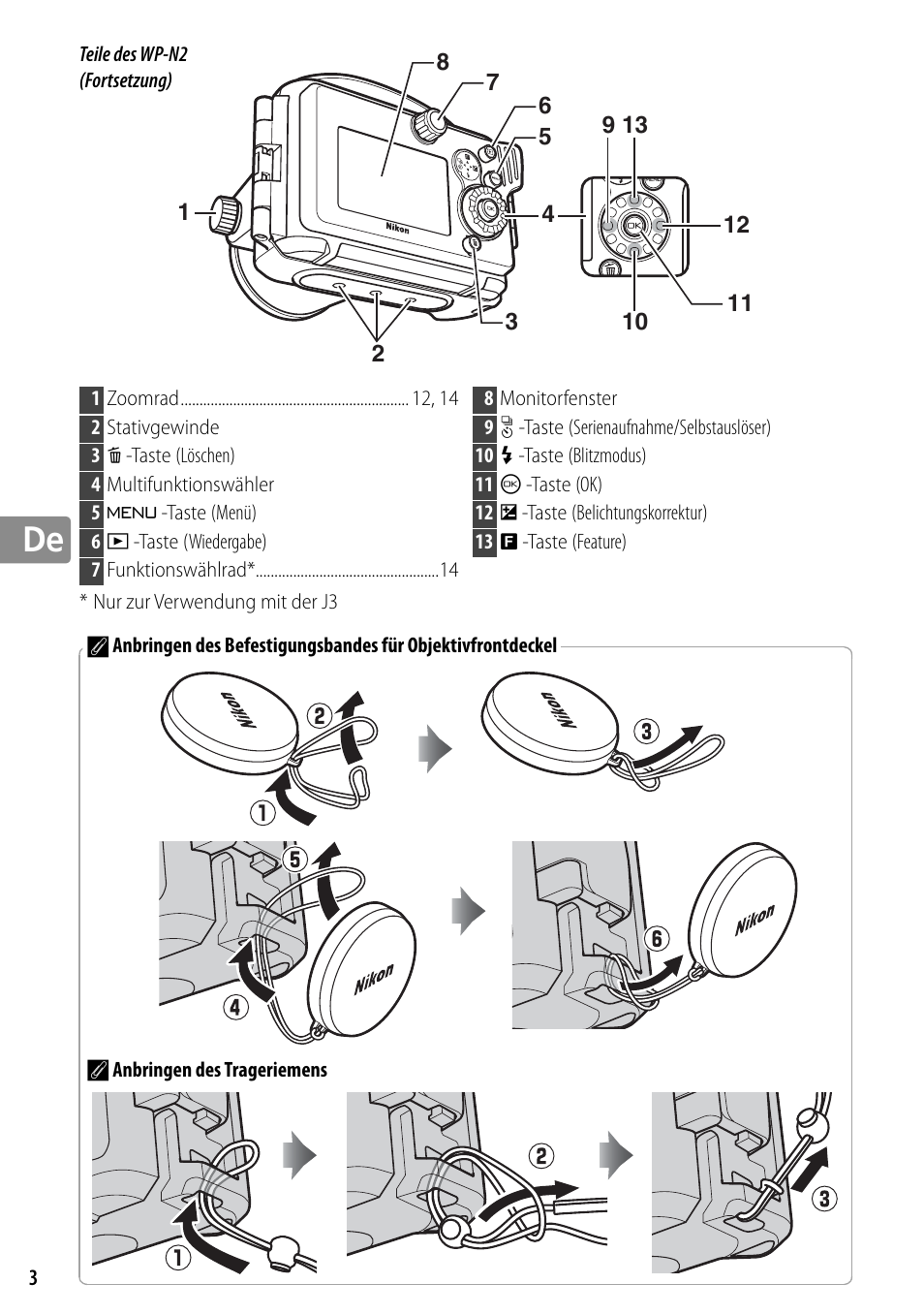 Nikon WP-N2 User Manual | Page 70 / 260