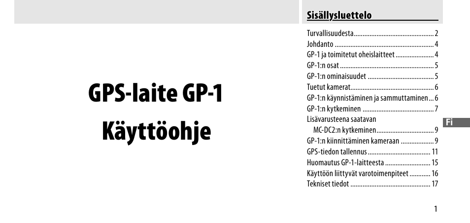 Gps-laite gp-1 käyttöohje | Nikon GP-1-DSLR User Manual | Page 111 / 418