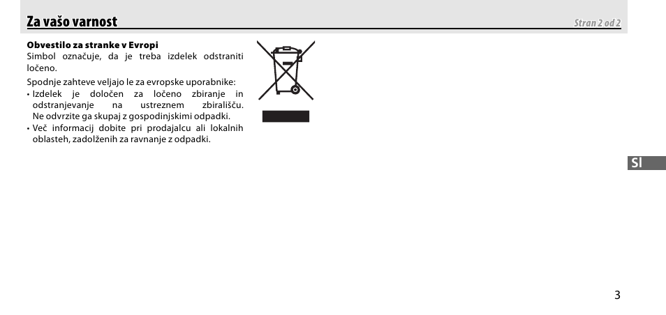 Za vašo varnost za vašo varnost | Nikon GP-1-DSLR User Manual | Page 311 / 418