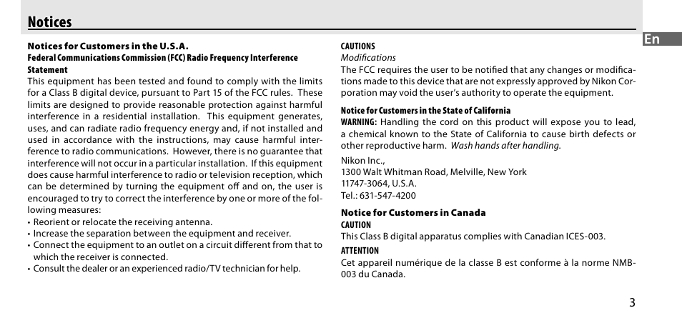 Notices | Nikon GP-1-DSLR User Manual | Page 5 / 418