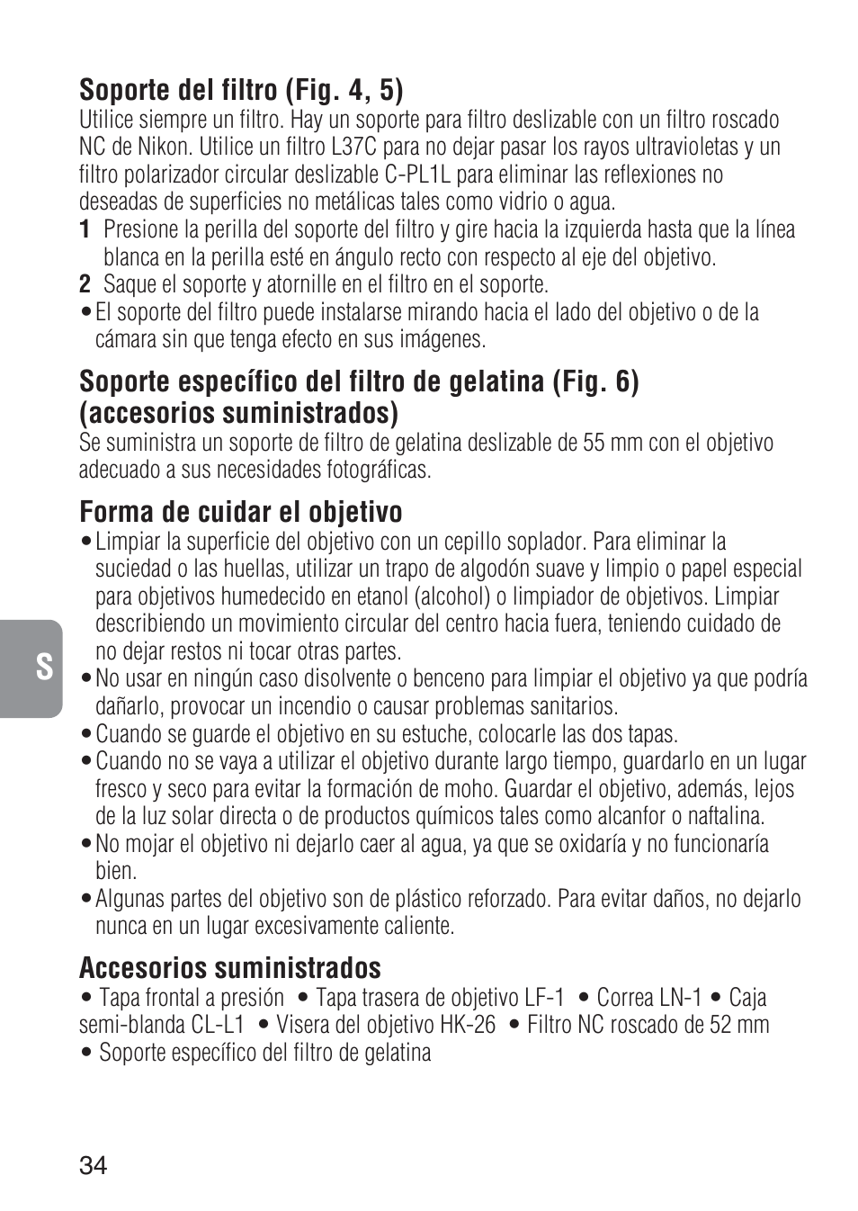 Nikon 300mm-f-28D-IF-ED-AF-S-II-Nikkor User Manual | Page 34 / 56