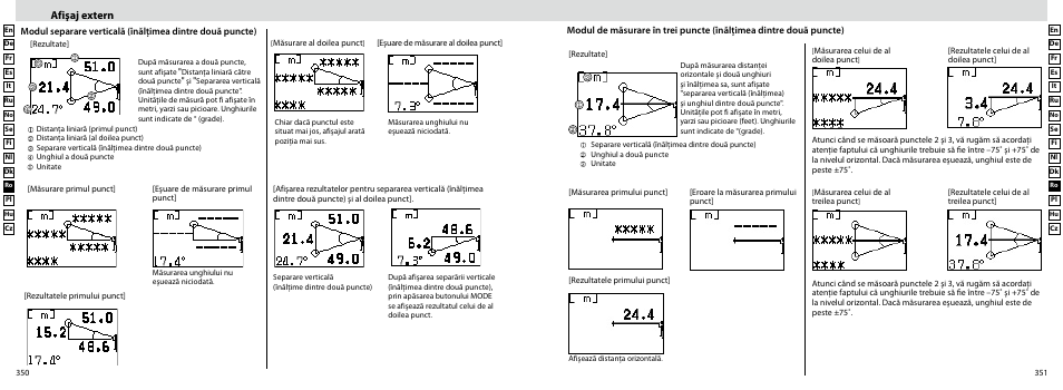 Afişaj extern | Nikon Forestry User Manual | Page 176 / 229