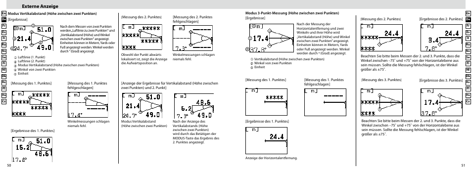 Externe anzeige | Nikon Forestry User Manual | Page 26 / 229