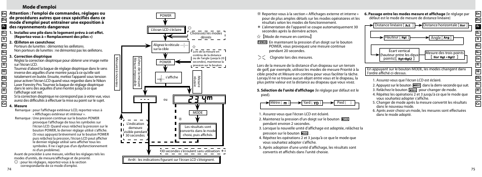 Mode d'emploi | Nikon Forestry User Manual | Page 38 / 229