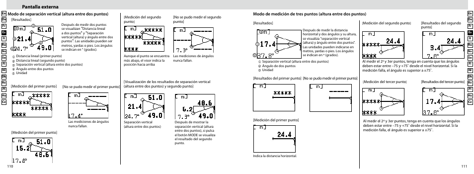 Pantalla externa | Nikon Forestry User Manual | Page 56 / 229