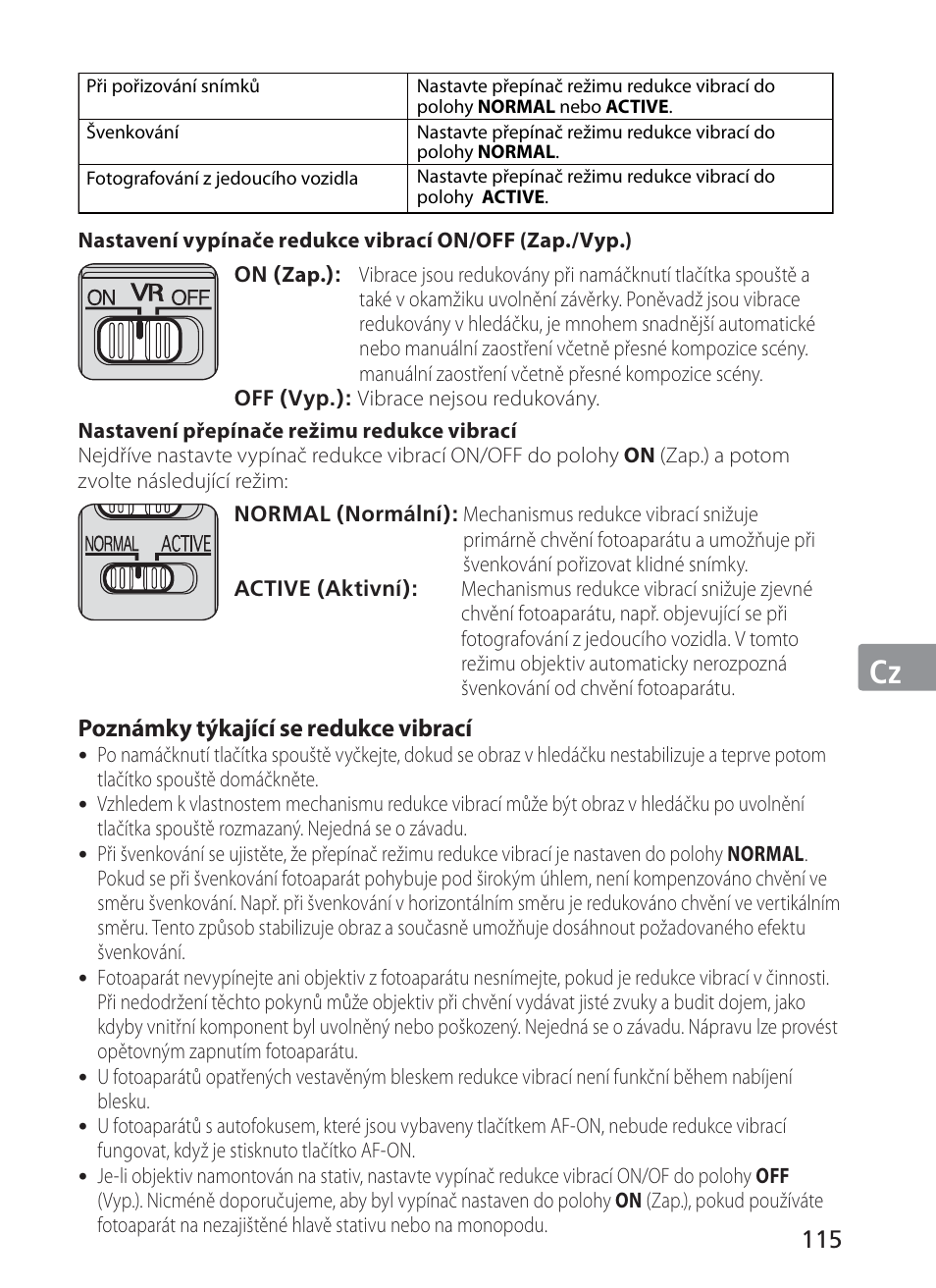 Jp en de fr es se ru nl it cz ch kr | Nikon 70-200mm-f-28G-ED-AF-S-VR-II-Zoom-Nikko User Manual | Page 115 / 180