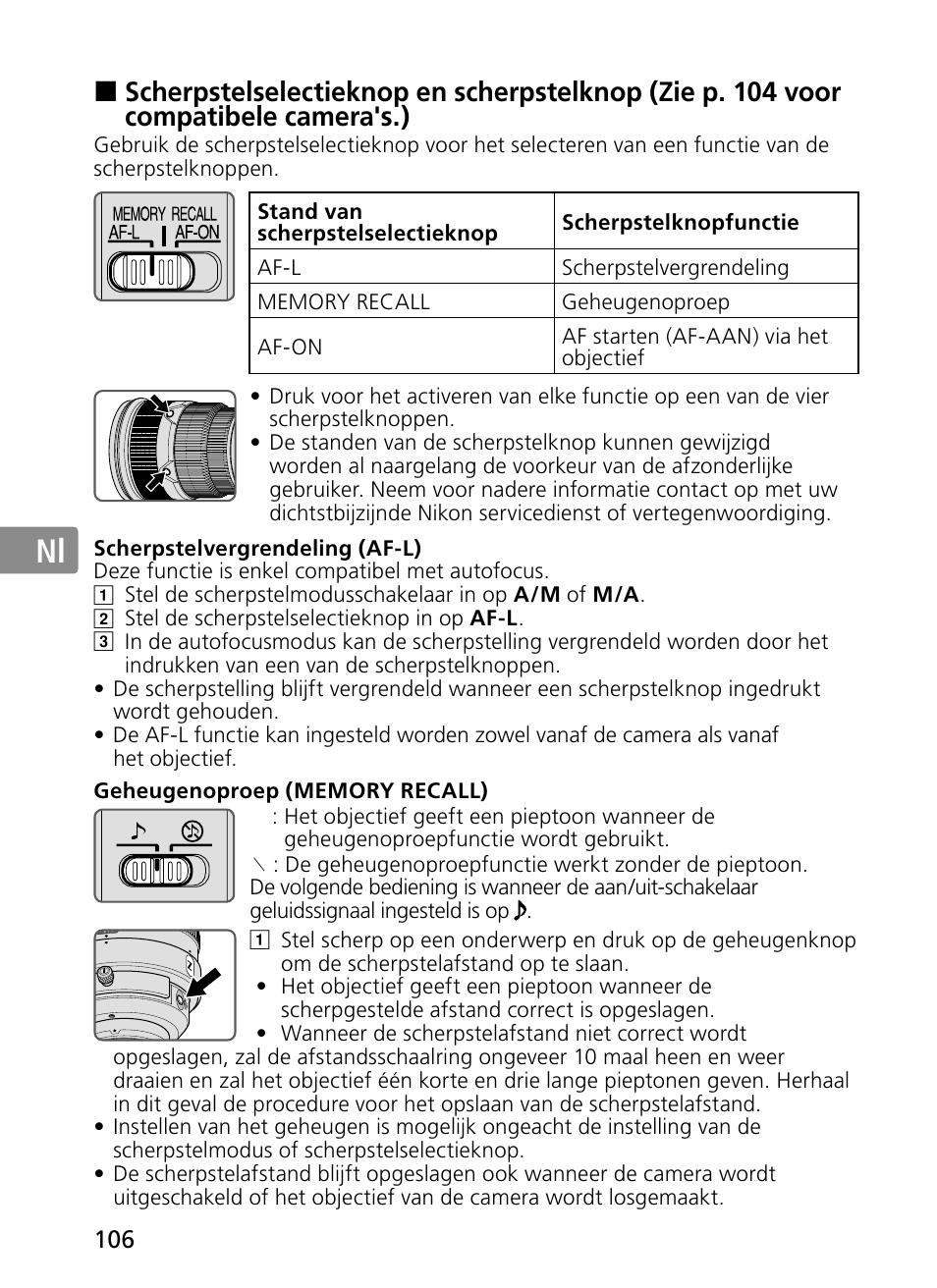 Jp en de fr es se ru nl it ck ch kr | Nikon 300mm-f-28G-ED-AF-S-VR-II-Nikkor User Manual | Page 106 / 204